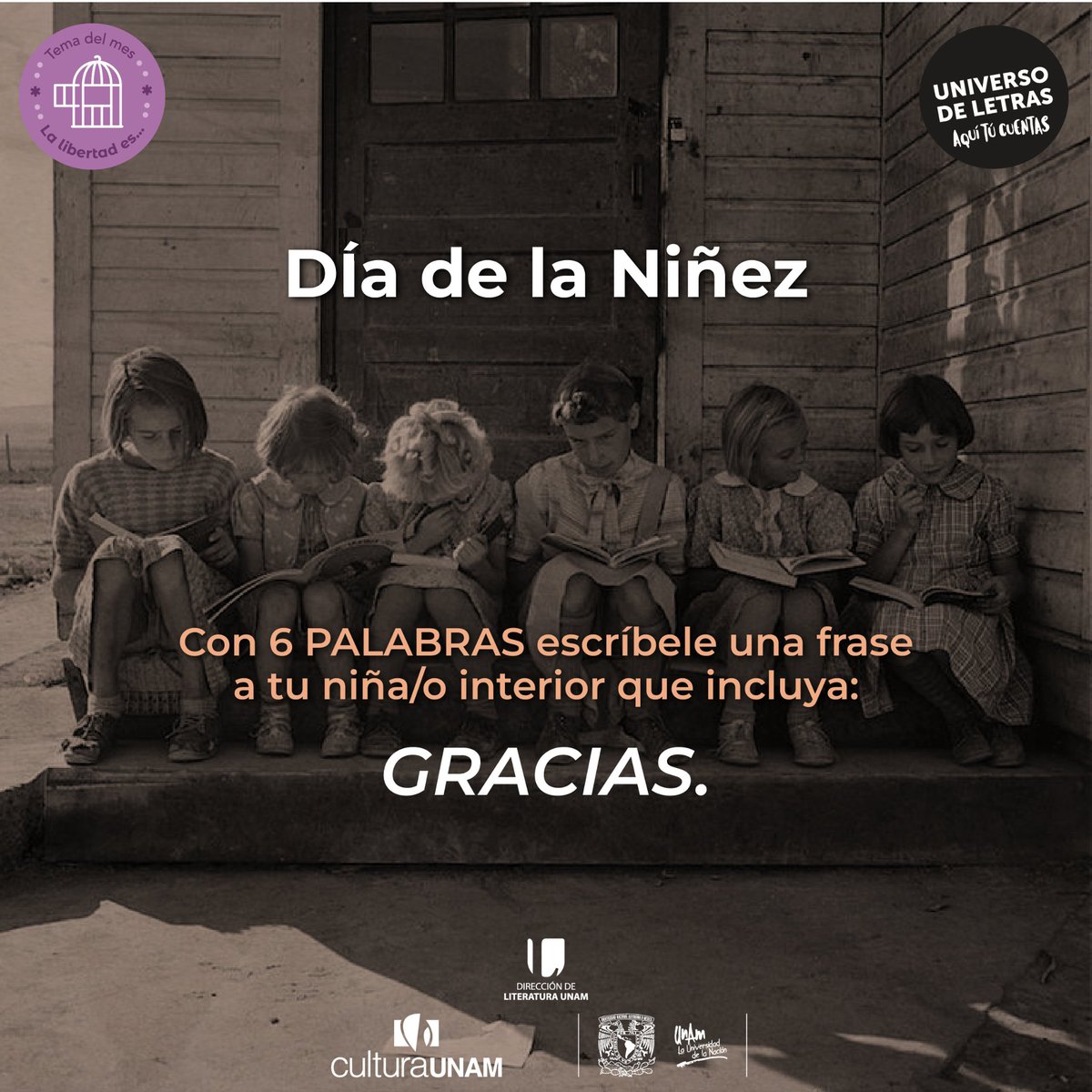 GRACIAS por todo, lo hiciste bien. #AquíTúCuentas ¡Feliz Día del Niño y la Niña!