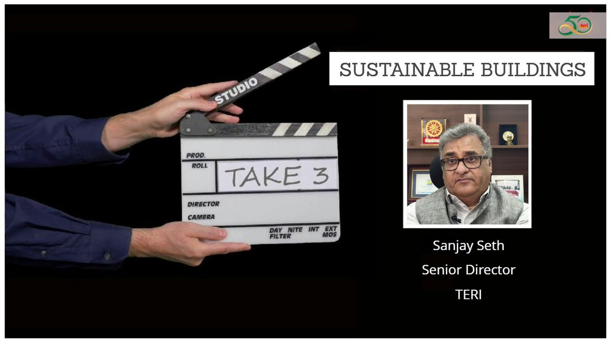 📢#Take3 Watch Mr Sanjay Seth, Senior Director, TERI, talk about embracing #SustainableBuilding practices not only safeguards our #Planet but also enhances our well-being, presenting a compelling case for their widespread implementation. Watch👉youtu.be/xAmSBin38xE