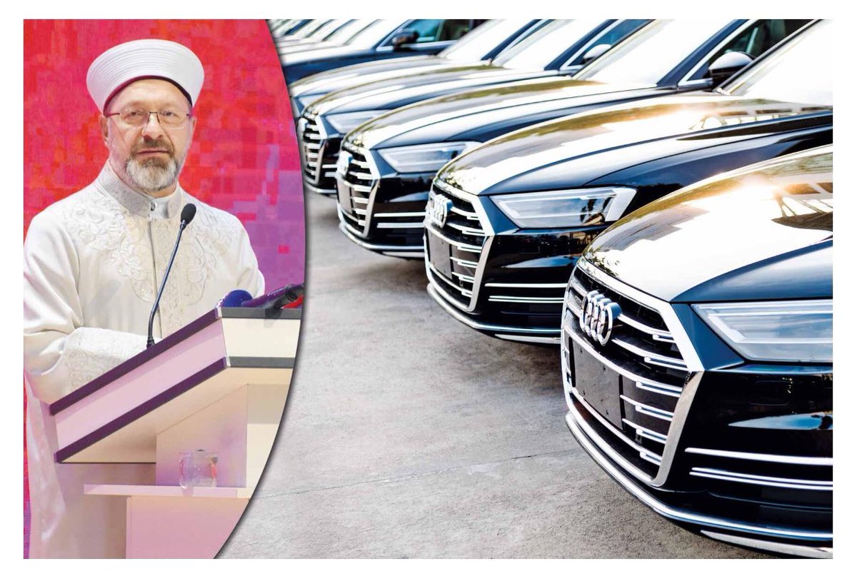 DİB Başkanı Ali Erbaş, 15 Milyon TL değerinde Audi A8 almış. Hele ki; ülkenin içinde bulunduğu ekonomik sıkıntıları bildiği halde bunu yapmasının tek nedeni var.⤵️ ➖ Gençlerimizi dinden soğutup uzaklaştırmak. Deist ve Ateist bir gençlik inşa etmek. ➖ Dinimizi sorgulanır