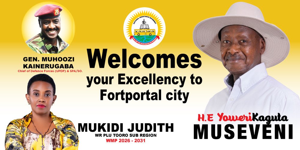 Tomorrow 1st May will be Labour day and Fortportal city will be the host .We thank HE the president of Uganda @KagutaMuseveni for giving our city the honor to host him .Welcome Father of the region to Fortportal City @mkainerugaba