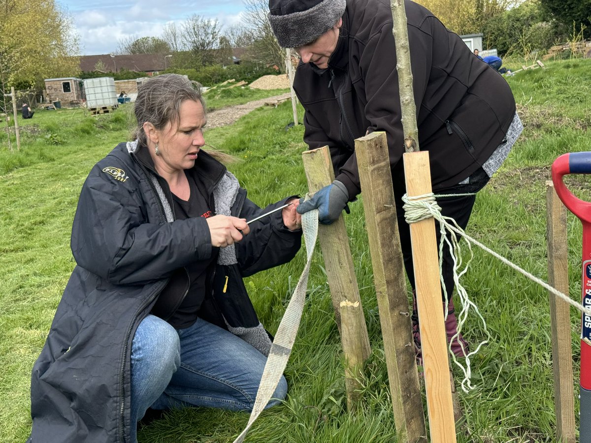 Roweena is heading off to Porlock Community Garden this morning to get our plans in motion. Partnership going further in #SouthTyneside