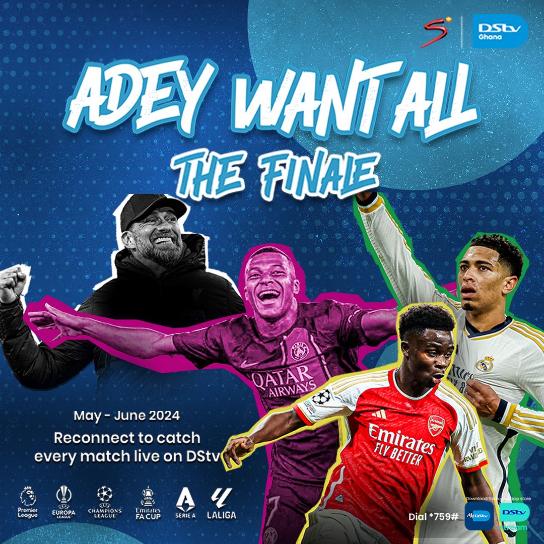 Get all your favourite leagues and cup competitions in one spot: DStv. This is where the Best football in the world is found. Stay connected, and enjoy every bit of the excitement. Just visit mydstv.onelink.me/vGln/dg3