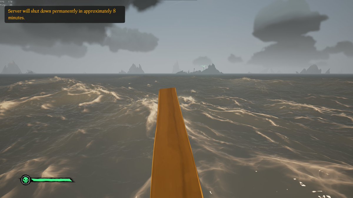 It's been a good run on #SeaOfThieves. It's a shame to see the servers permanently shutting down so soon #BeMorePirate
