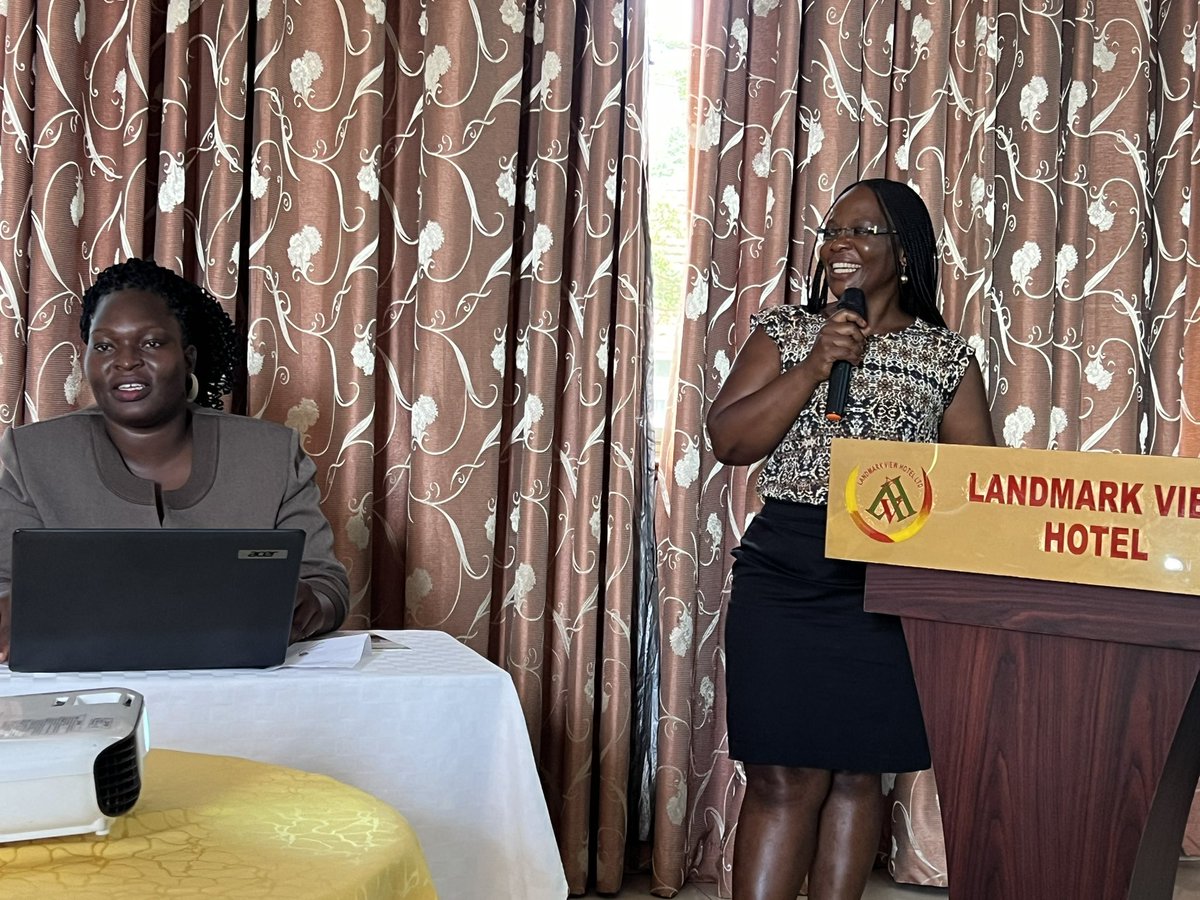 Day II
Noreen N, representative of @CAREUganda the coordinating INGO giving opening remarks during the ongoing strategic Planning workshop for #C4C Working Group 🇺🇬