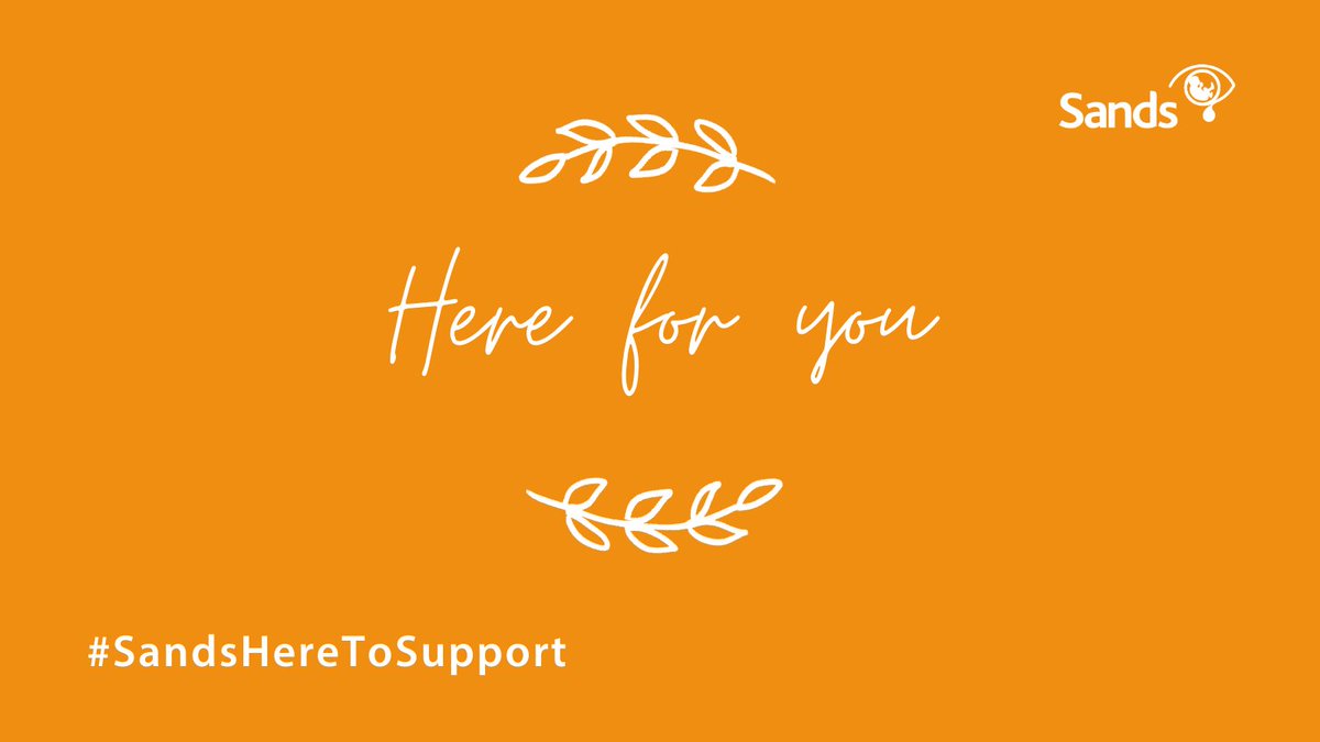 The death of a baby or #PregnancyLoss will have a huge impact on bereaved families & friends.

We want you to know that you don’t need to face this journey alone 💙🧡

Find out how we offer support ⬇️

sands.org.uk/support

#SandsHereToSupport #BabyLoss