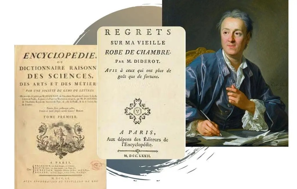Buna rağmen Diderot bu durumun rahatsız edici etkisinden yakınmış ve bu yakınmasını orijinal ismi 'Regrets on Parting with My Old Dressing Gown' olan söz konusu makalesinde şu sözleriyle çarpıcı bir şekilde dile getirmiştir: #diderotetkisi #tüketim #üretim #diderot