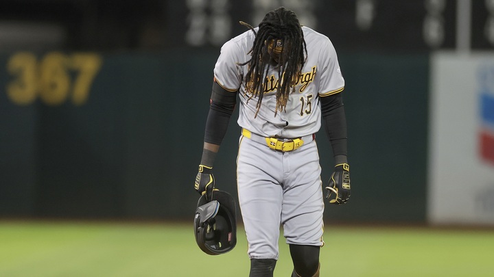 'We just weren't able to piece it together.' The #Pirates could only muster two hits and a singular run, as their offensive woes continued in their latest loss at the hands of the Athletics Monday night. More from @JNegronPGH in Oakland, Calif.: dkpittsburghsports.com/2024/04/30/thi…