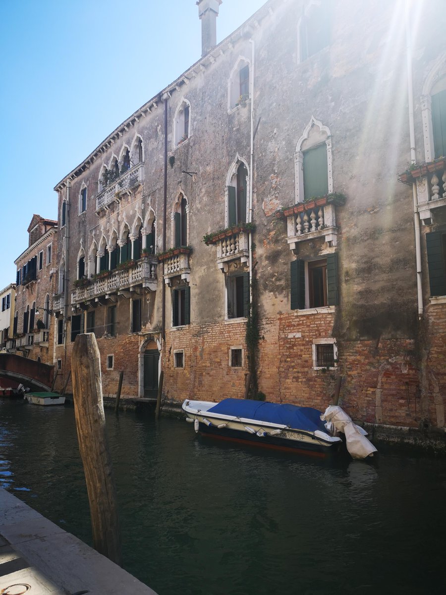 Oh yes, really...that thing in the right corner of the photograph is a ray of sunshine...let's enjoy it as it will not last long...
Spring in #Venice...🤣

#aphotoofveniceaday #askmeaboutvenice #veniceblogger #veniceblog #베니스  #venicephotos #venicecolors #venicetalks