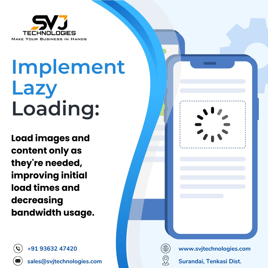 SVJ_TECH's tweet image. #LazyLoading | #InitialLoad | #BandwidthOptimization | #WebPerformance