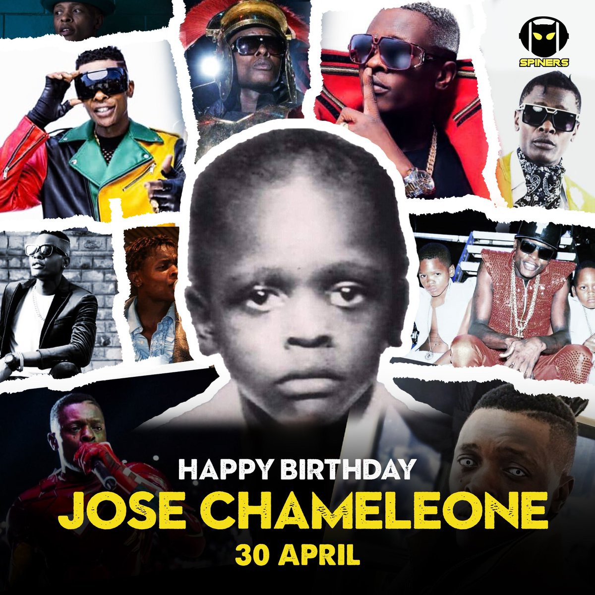 Jose Chameleone 👑

 Happy Birthday

May Your Art Continue To Flourish With Every Passing Year‼️

#weareSPINERS || spiners.net