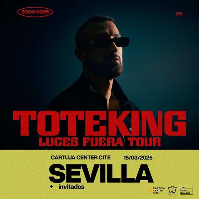 Concierto: ToteKing en el Cartuja Center de #Sevilla 2025 (sábado 15 de marzo) onsevilla.com/toteking-cartu… @CartujaCenter @ToteKingOficial