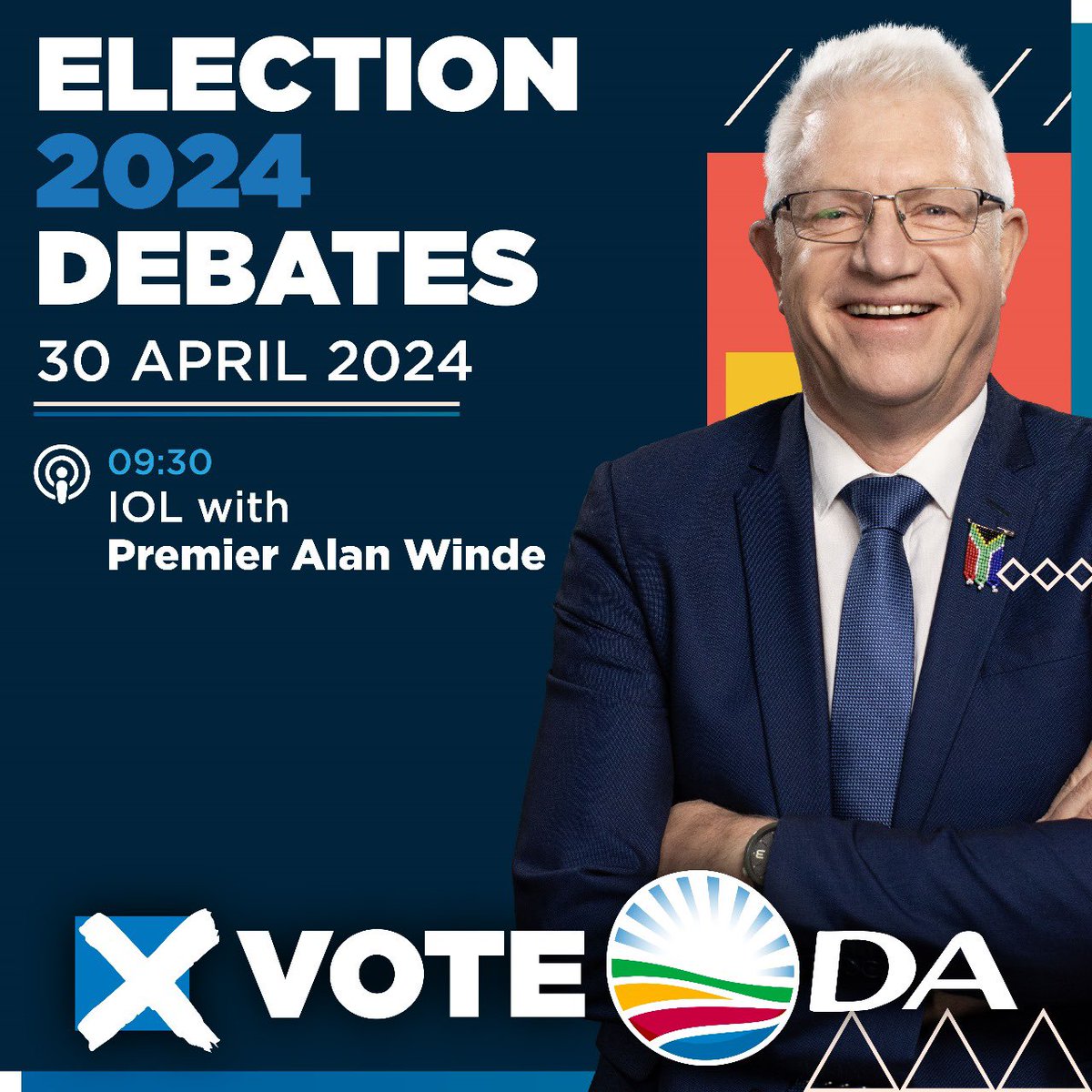 📢 Join us now for the IOL Election 2024 Debate. Premier Alan Winde will be live, shedding light on why the Western Cape is a beacon of hope and unveiling the DA's job creation plans for a prosperous future. Tune in and be part of the conversation! 

#RescueSA #VoteDA