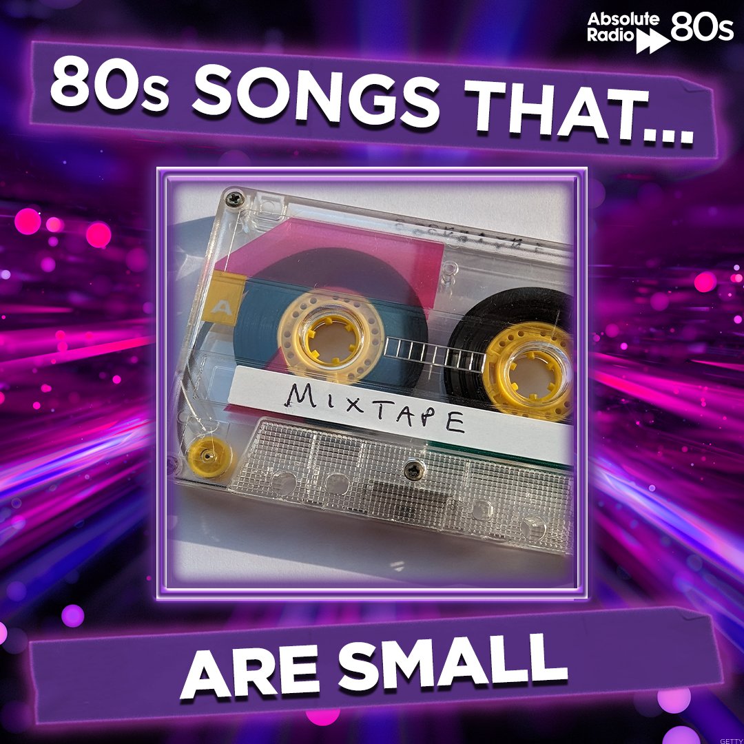 Today we're after your #80sSongsThat are small... Any mention of the miniature for our mini-mixtape please 💜