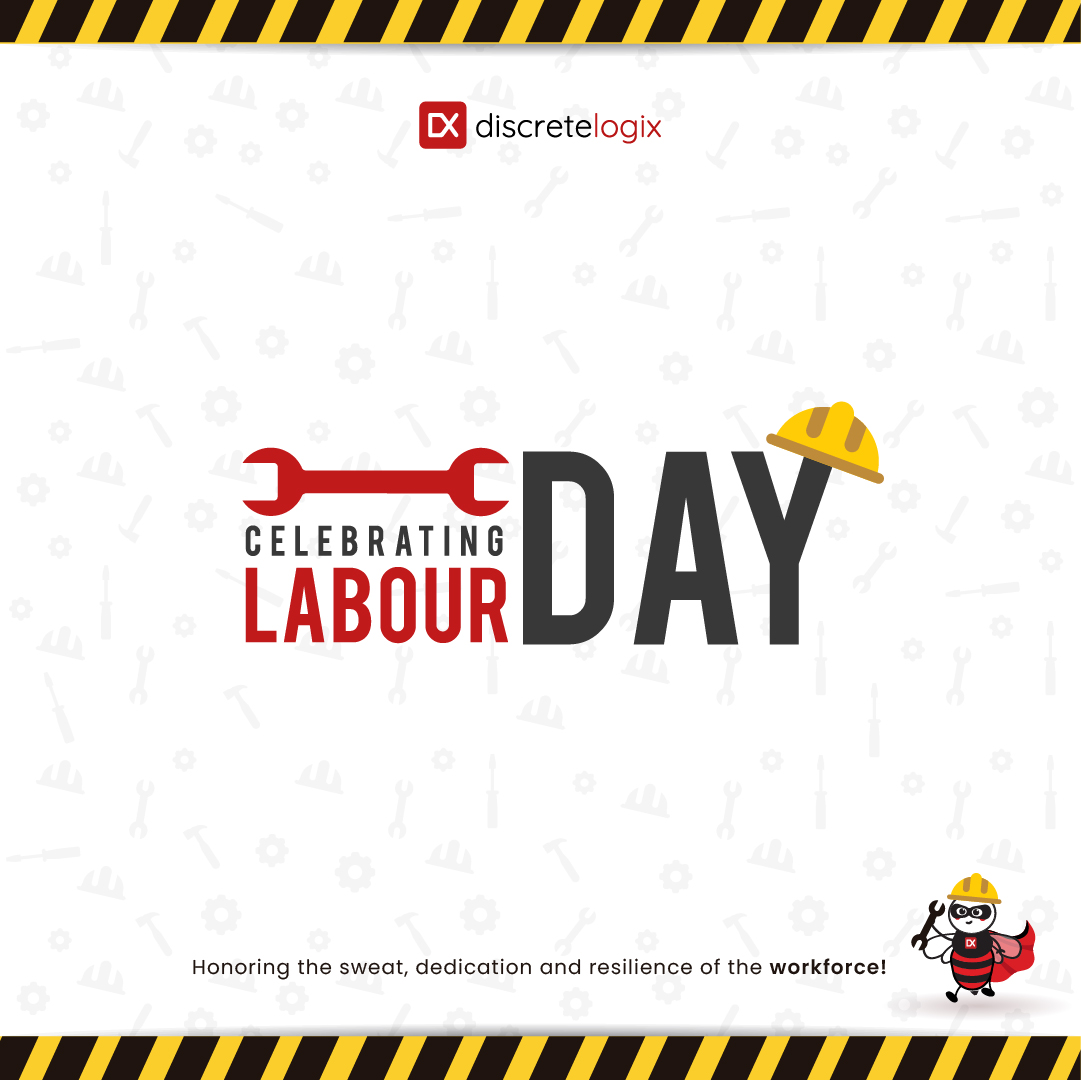 Here's to the hands that build, create, and sustain our world! 🌍

Happy Labour Day to everyone who puts heart and hard work into their craft. Your dedication shapes our tomorrow!

#LabourDay #CelebratingHardWork #StrategyInnovationGrowth #DX #Discretelogix