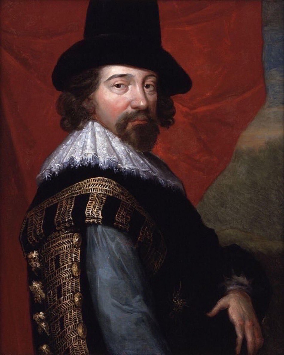 30 Apr 1620: Francis Bacon’s final ‘Confession & humble submission’ responding to each charge against him, is read to the House of Lords #otd (NPG)