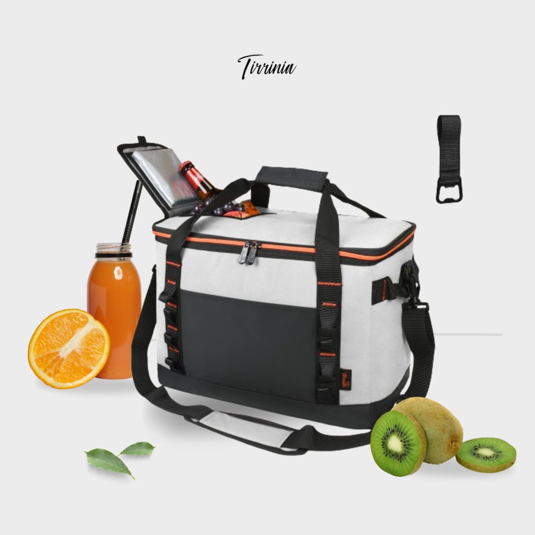 48 Cans Large Soft Cooler Bag with Heavy-Duty Handles for Picnic. With a convenient small opening at the top, accessing your refreshments has never been easier, all while ensuring minimal temperature fluctuations inside.😆🥰

🔗tirrinia.net/collections/co…

#tirrinia #coolerbag