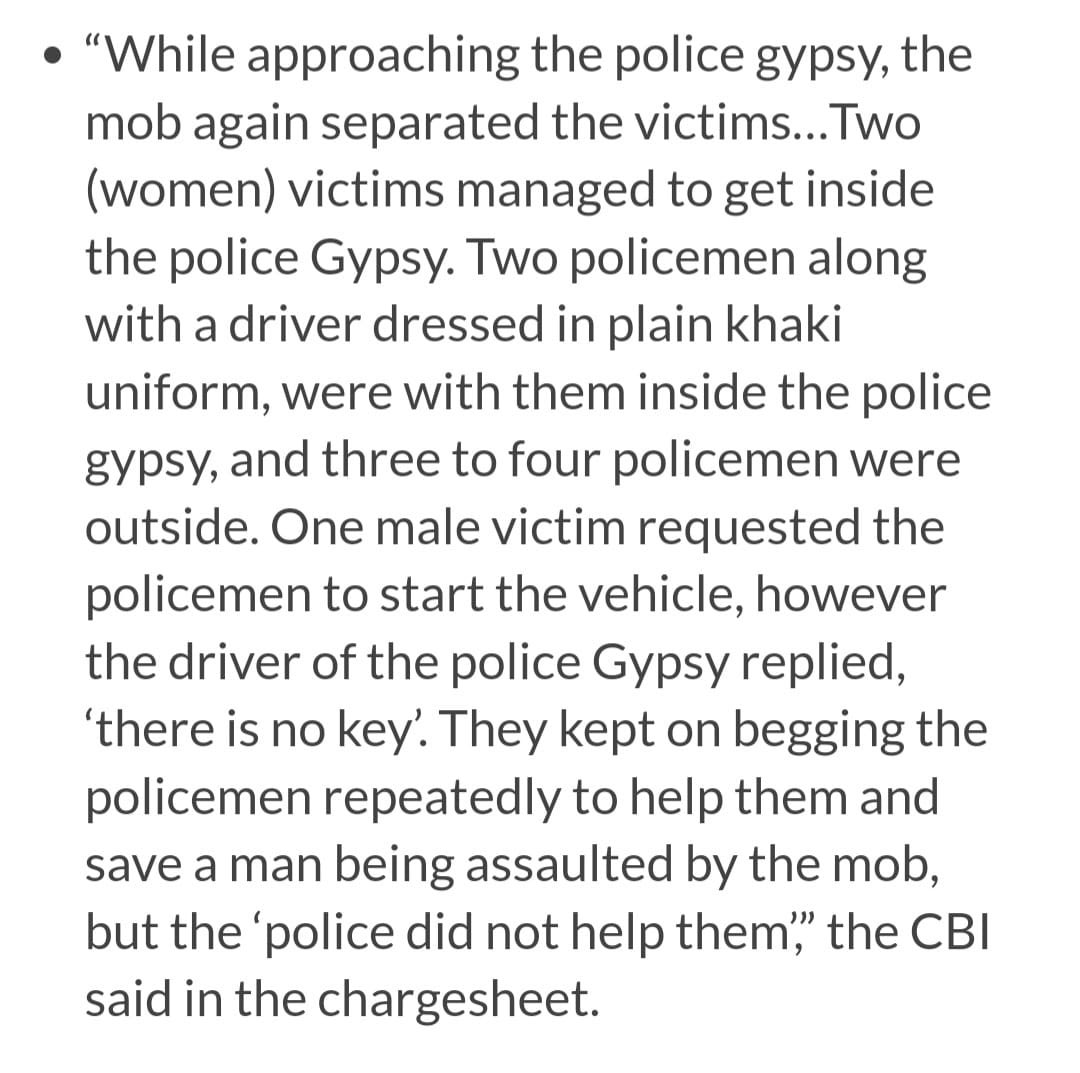 𝐌𝐚𝐧𝐢𝐩𝐮𝐫 𝐏𝐨𝐥𝐢𝐜𝐞 𝐄𝐱𝐩𝐨𝐬𝐞𝐝 Recent CBI's chargesheet reveals that despite pleas for help,the #ManipurPoliceMeiteiPolice deliberately abandoned the women,leaving them defenceless. ‘𝐍𝐨 𝐊𝐞𝐲’ ⁉️ Is it plain complicity or dereliction of duty ? #ManipurViolence