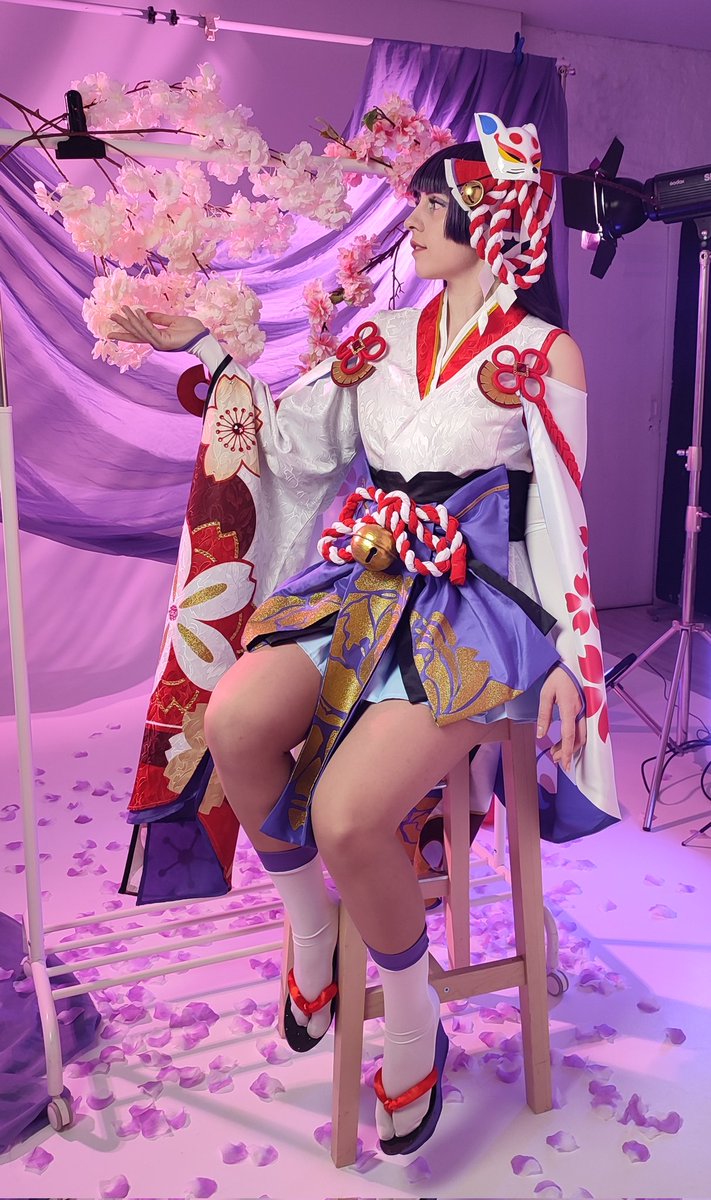 Yuki Onna by Iten Fler
! Backstage photo ! 
#yukionna #Onmyoji #cosplay