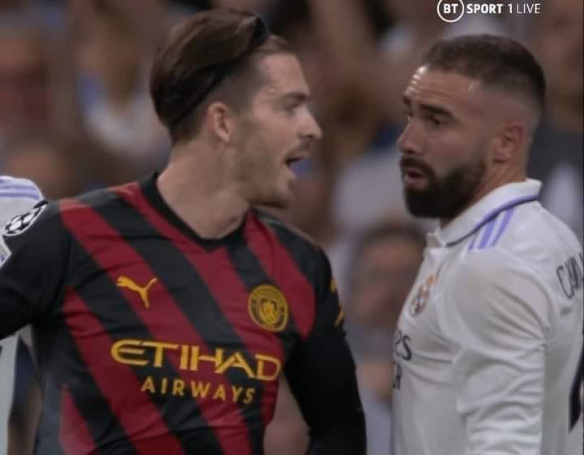 Grealish🗣: I’m a Champions League winner.

Carvajal🗣: I’m the Champions League owner.