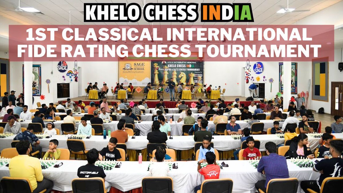 खेलो चैस इंडिया क्लासिकल फीडे रेटिंग 04 जून से #KheloChessIndia #Fide #AICF @ChessbaseIndia @ReheSamay @ChessbaseHindi जमीनी स्तर पर शतरंज को बढ़ावा देने के लिए मध्य प्रदेश की राजधानी भोपाल में चेसबेस इंडिया द्वारा शुरू की गयी मुहिम अब एक नए पड़ाव पर पहुँचने वाली है , 16 माह के…