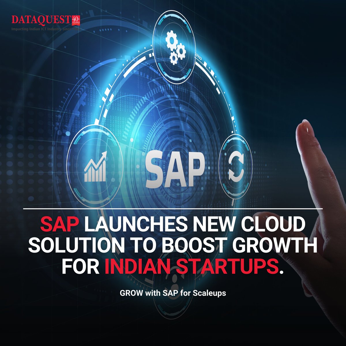 SAP has launched a new cloud solution called 'GROW with SAP for Scaleups' to help fast-growing startups in India. 

#SAP #GrowWithSAP #Scaleups #StartupEcosystem #Innovation #IndiaStartups #CloudSolution #BusinessGrowth #FreeTrial #EmpoweringStartups