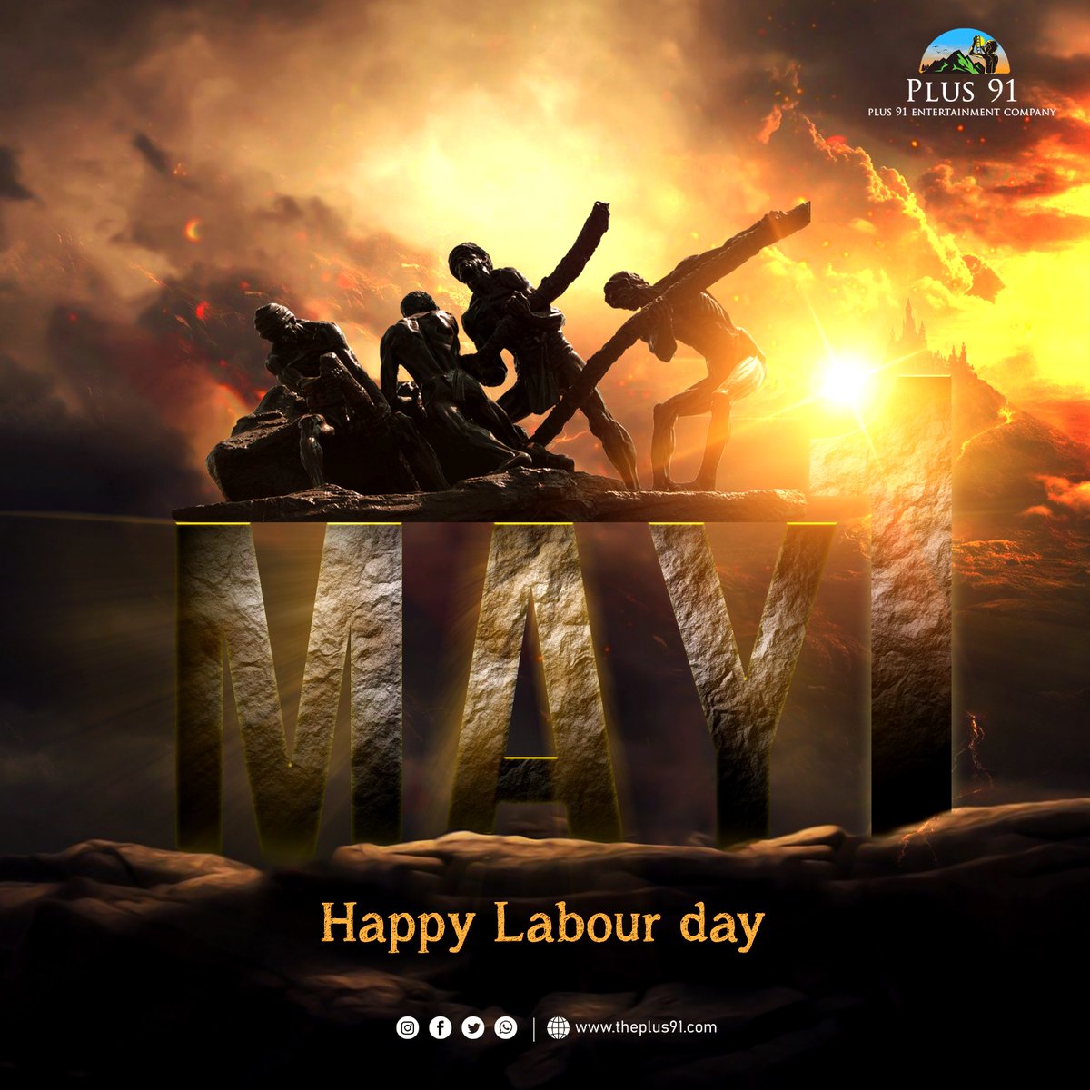 Let's celebrate the work that gives our lives meaning and purpose on this Labour Day!
Happy Labour Day 2024!

#HappyLabourDay #InternationalWorkersDay #labourday #workers #plus91ultimatecinemas #plus91media #plus91entertainment #plus91 #plus91cinemas #plus91entertainmentcompany