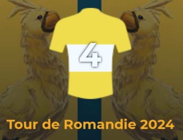 Tour de Romandie <a href="/AppCycling/">Cycling Fantasy App</a> 

Club: 4th

🥇 <a href="/EmmaLillelund/">Emma Lillelund</a> (11th)
🥈 @BroxbourneYids (170th)
🥉 @bfazelrey (306th)