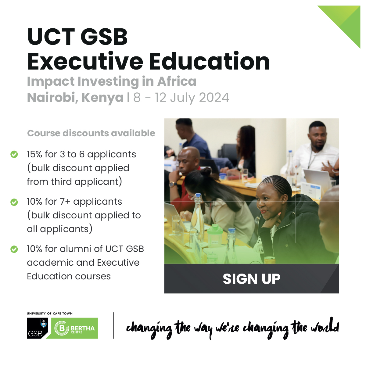 Course discounts are available for our upcoming 'Impact Investing in Africa' Executive Education course. Enquire here: bit.ly/3T6VNLl