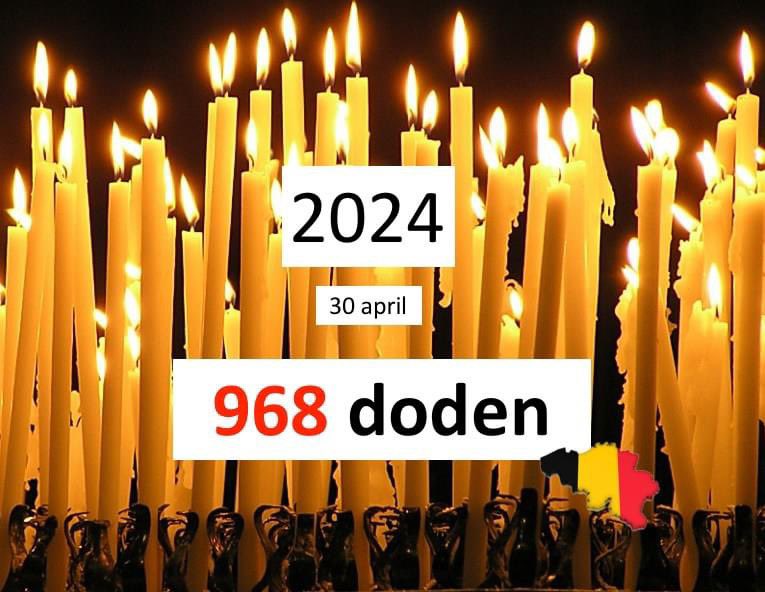 Dit jaar stierven in België 🇧🇪 al 968 mensen aan gevolgen van darmkanker 😞

Dat zijn er nog véél te véél. Hopelijk blijven jullie @StopDarmkanker steunen. 🙏

Er is nog veel werk #preventie #campagne #informatie
@VandijckD @IOpgenhaffen 
#samensterk 💙🍀