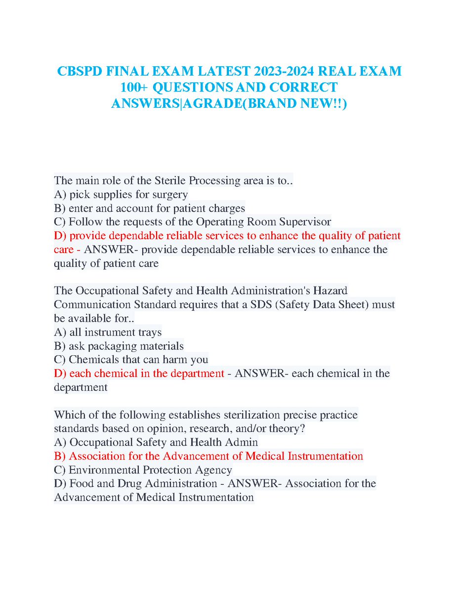 CBSPD FINAL EXAM. QUESTIONS WITH COMPLETE SOLUTIONS 2023/2024
hackedexams.com/item/10903/cbs…
#CBSPD #FINALEXAM #QUESTIONS #COMPLETESOLUTIONS #hackedexams