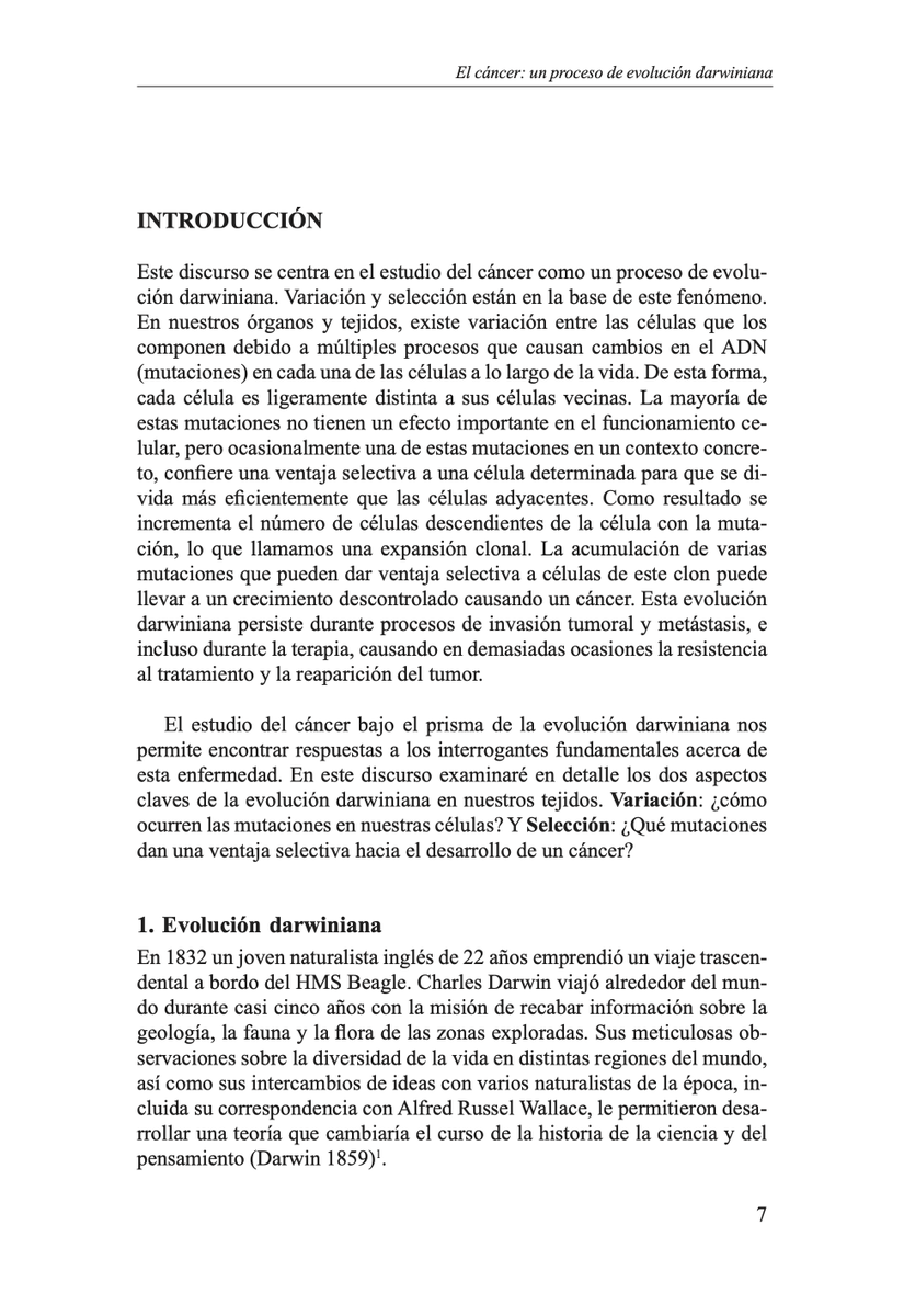 I enjoyed the opportunity to reflect on our research and our field, to write a little book as part of my entrance at the @RACiencias Available for those who want to read it 📖 rac.es/ficheros/doc/f… (in Spanish) Including a beautiful reply by @NietoAngela