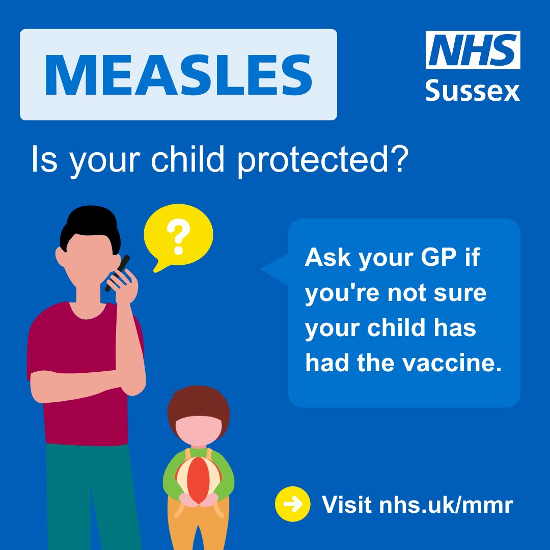 Measles can have serious consequences and is still common in many countries worldwide. Before your holidays this year, make sure you and your loved ones are up to date with MMR vaccinations. If you're not sure - ask your GP practice or check your record through the NHS App.