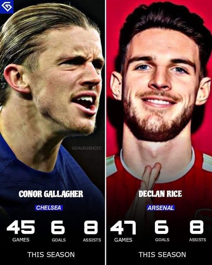 Yet they want to call me a nostalgia merchant for saying Declan Rice is overrated