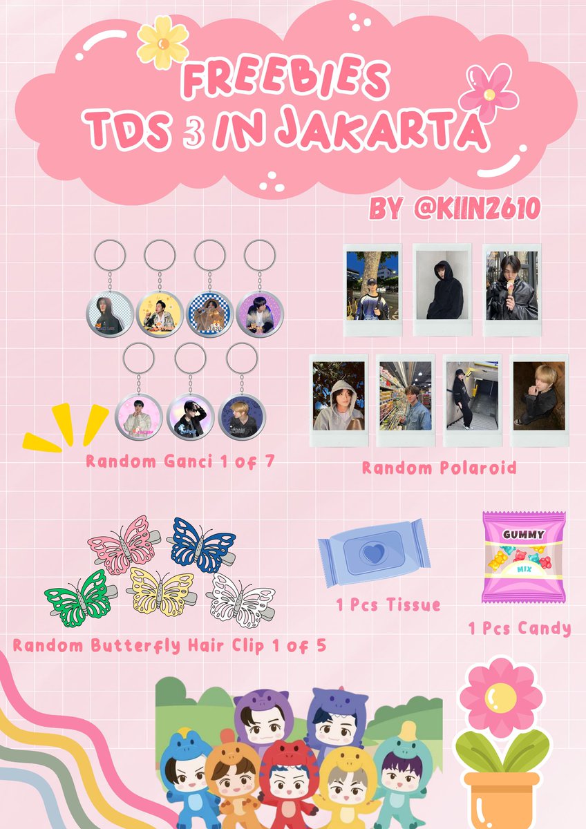 Aku mau bagiin freebies ini ada yg mau gak?wkwk😭See u 18 Mei💗#tds3injakarta