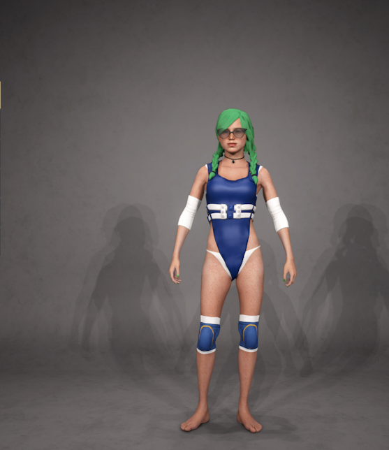 Raven50741053's tweet photo. @ryonafan45 I tried to make the Jobber Sisters from wwe2k23 I hope got there resemblance 😅 https://t.co/sWmha6psCi