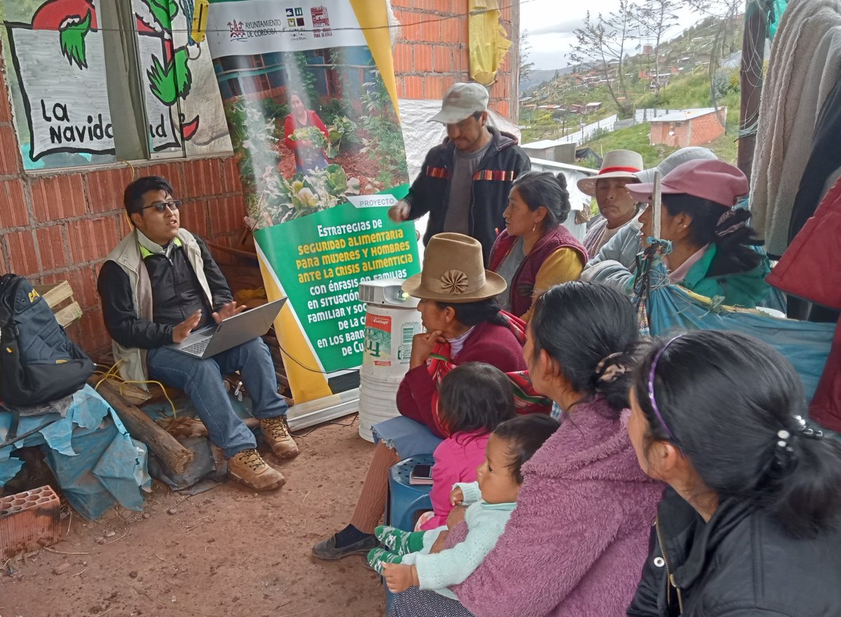 Primer taller para la elaboración de emprendimientos económicos del Cusco. #FSUMontilla #CooperaciónInternacional #Alimentación #Cusco fundacionsocialuniversal.org/primer-taller-…