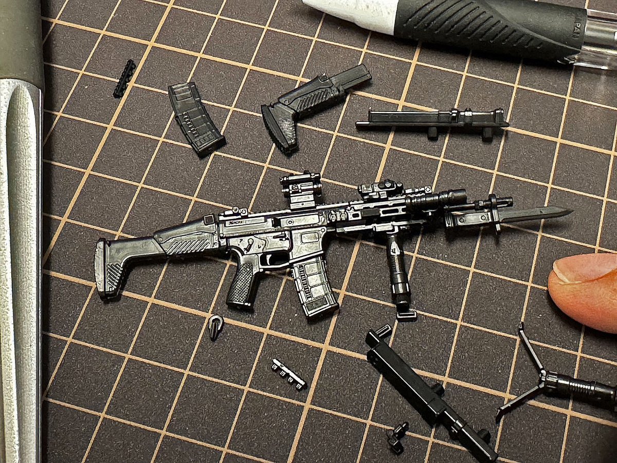 開発進行中】 #リトルアーモリー 20式5.56mm小銃 工場テストショットの