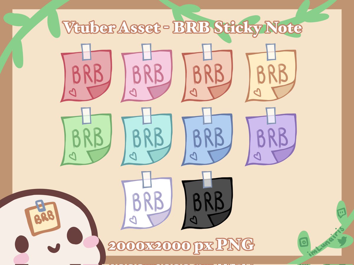 imLunairis's tweet photo. it makes me feel so happy whenever i get a new review on my etsy, im so happy you guys like my lil vtuber assets!! (,,>﹏<,,)♡ im grateful to be able to earn some monies while drowning in uni qwq if youd like, using my link to purchase helps a lot!! 
 https://t.co/knT3pRV06s https://t.co/gbMaouxCtA