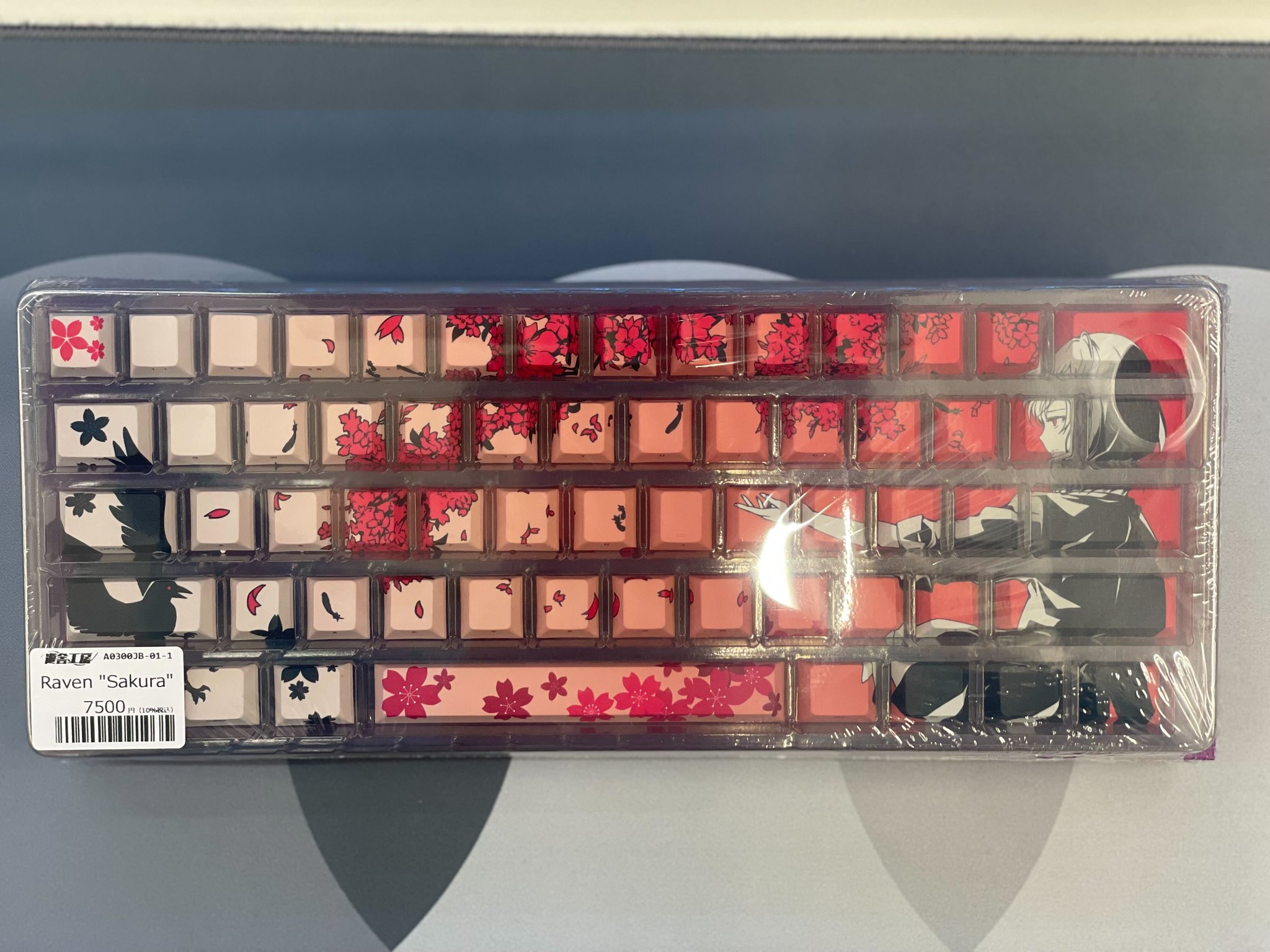 EgoisticArts Raven Sakura キーキャップkeycap