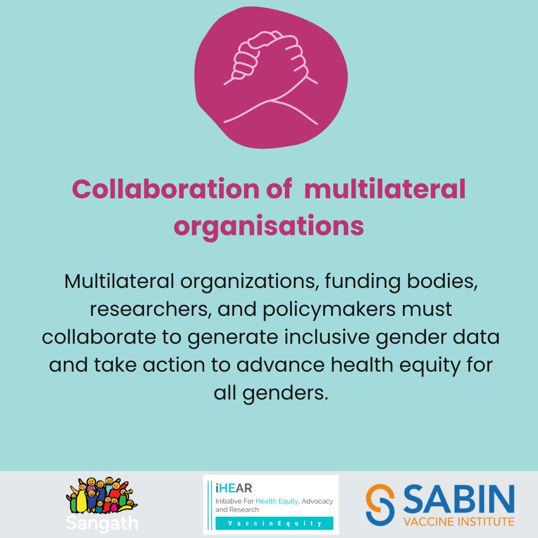 Systematic neglect of TGD needs within 'gender responsive' approaches shape & invisiblise health & vaccine inequities experienced by TGD persons. Leaving no one behind must call for collaboration of stakeholders to advance TGD-inclusive vaccine research and programs.