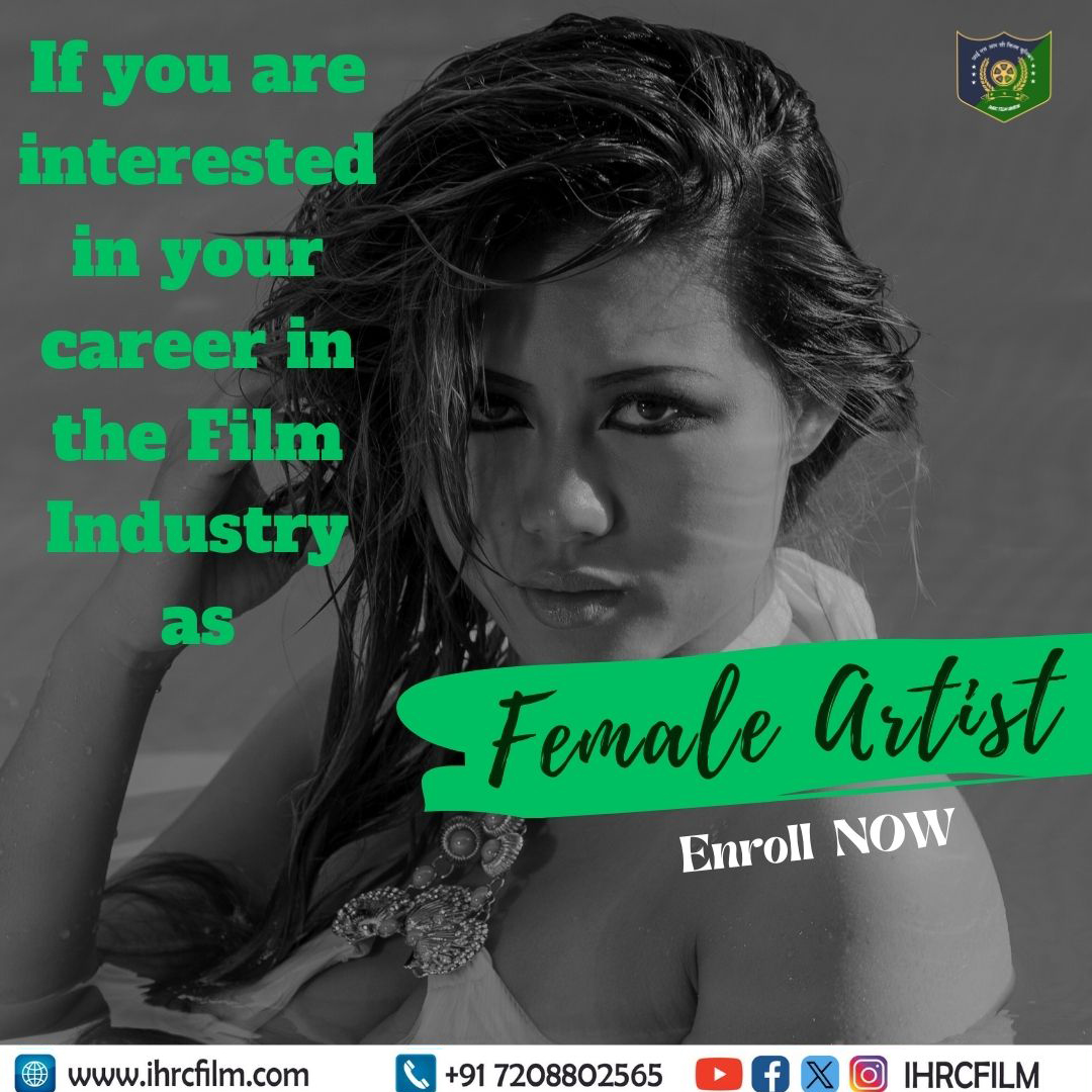 If you are interested in your #career in the #FemaleArtist  as Enroll Now #actors #director #movies #producer #filmmaker #filmphotography #Hero #cameraman #stunt #mumbai