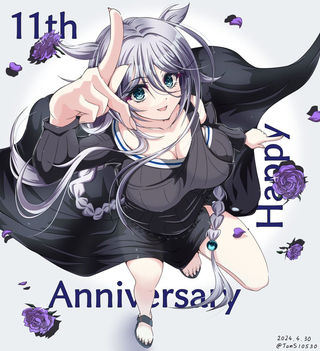 #艦これ　#艦これ11周年
海風ちゃんが指で示す演出、好きでした。
ありがとう。