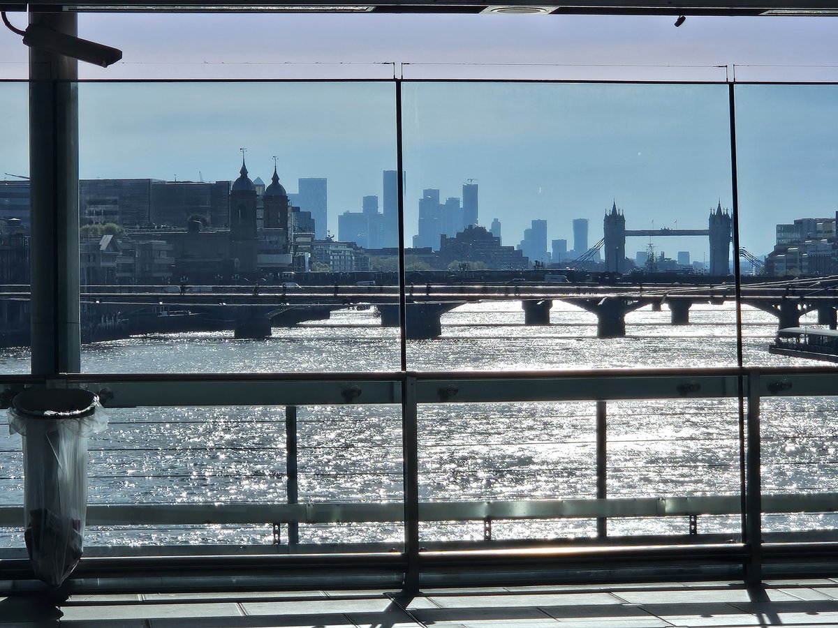 On the wrong platform for a decent photo but it's a gorgeous one at Blackfriars