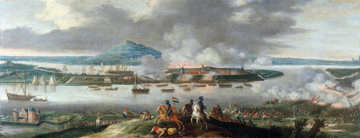 On this day in 1636 Dutch forces capture the strategically important Schenkenschans from Spain. The fortress was the backdoor to Holland because it dominated the place where the Rhine and the Waal River forked. The loss of the fortress was a great blow for the Spanish King.