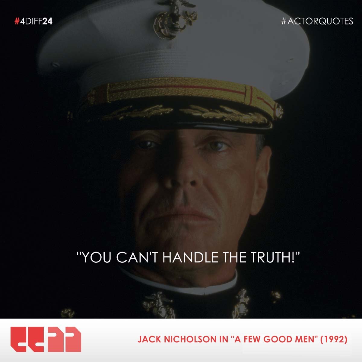 #fdiff24 #fdiff #actorquotes #quotes #dailypost

'You can't handle the truth! - Jack Nicholson