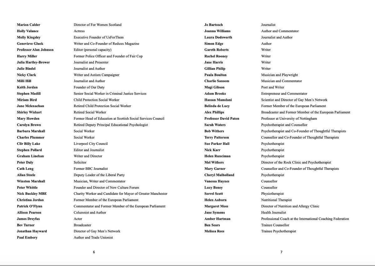 Just over a week ago, we launched our letter to @RishiSunak, demanding a Public Inquiry into the infiltration of gender ideology. Here’s the updated version of the letter and signatories. While we wait for a response, please keep the pressure on (including writing to your MP).