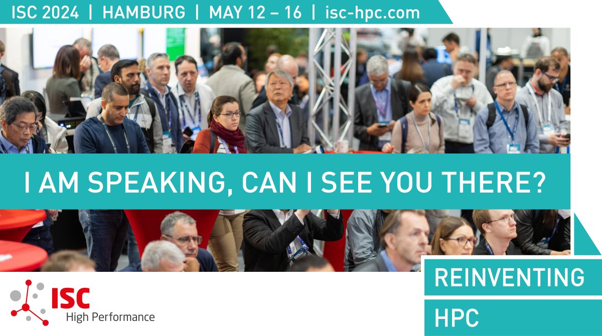 'Navigating #Quantum Horizons: Managing Workloads in #HighPerformanceComputing Environments', by our R&D Manager, Elisabeth Ortega @draentropia

🗓️ 13th May at 15h20
📌 Hall H, Booth L01. #HPC Solutions Forum

#ISC24 #ReinventingHPC #DoITNowHPCservices

➡️ app.swapcard.com/event/isc-high…