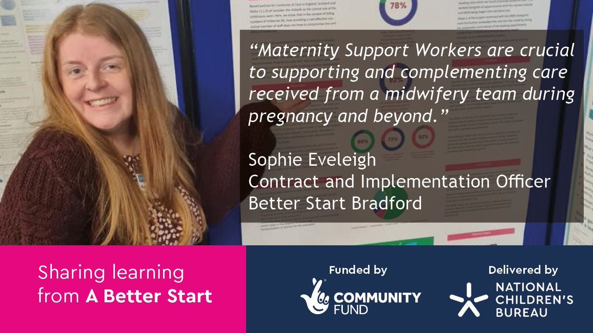 Sophie Eveleigh, Contract and Implementation Officer at @BetterStartBfd, looks at how the organisation has improved maternity support in parts of the city. Read more: buff.ly/49ZmQPt #ABetterStart