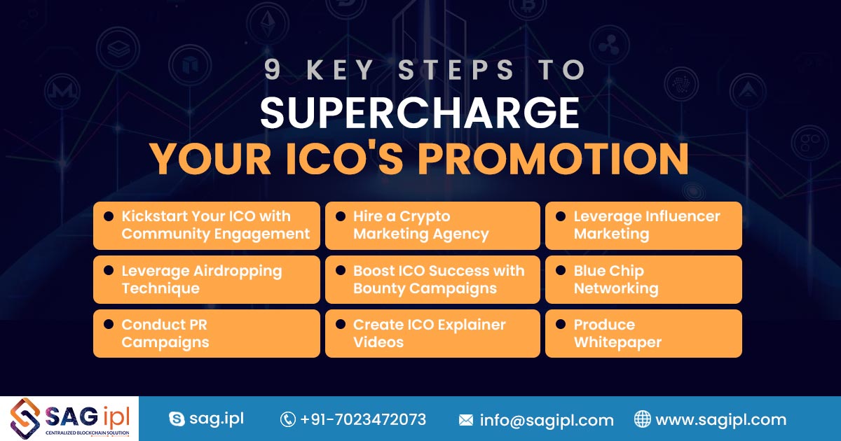 Check out these 9 Key Steps to Boost Your ICO's Promotion.

Get Services: bit.ly/3oTt5Cd
-
-
-
#ICOMarketing #InitialCoinOffering #Cryptocurrency #Promotion #TokenSale #Advertising #Blockchain #Campaigns #Investment #Community #Branding #PR #BrandAwareness #Consultancy