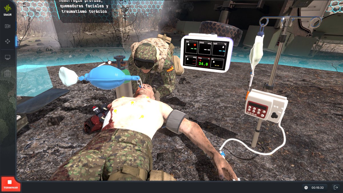 Last week, we showcased #VIROO and our military medical application at a @NATO event in #Budapest. Demonstrating how #VR can empower #military medical teams in challenging environments. A great opportunity to exchange knowledge and support our armed forces' well-being.